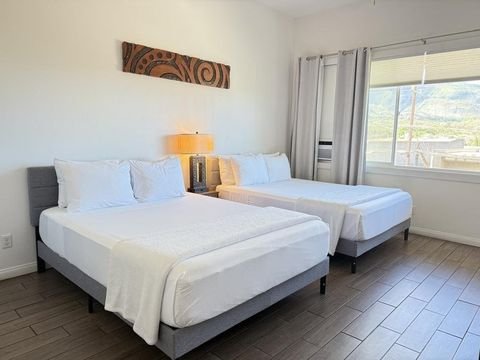 Waena Inn Unit 14 - Maui Private Suite bedroom